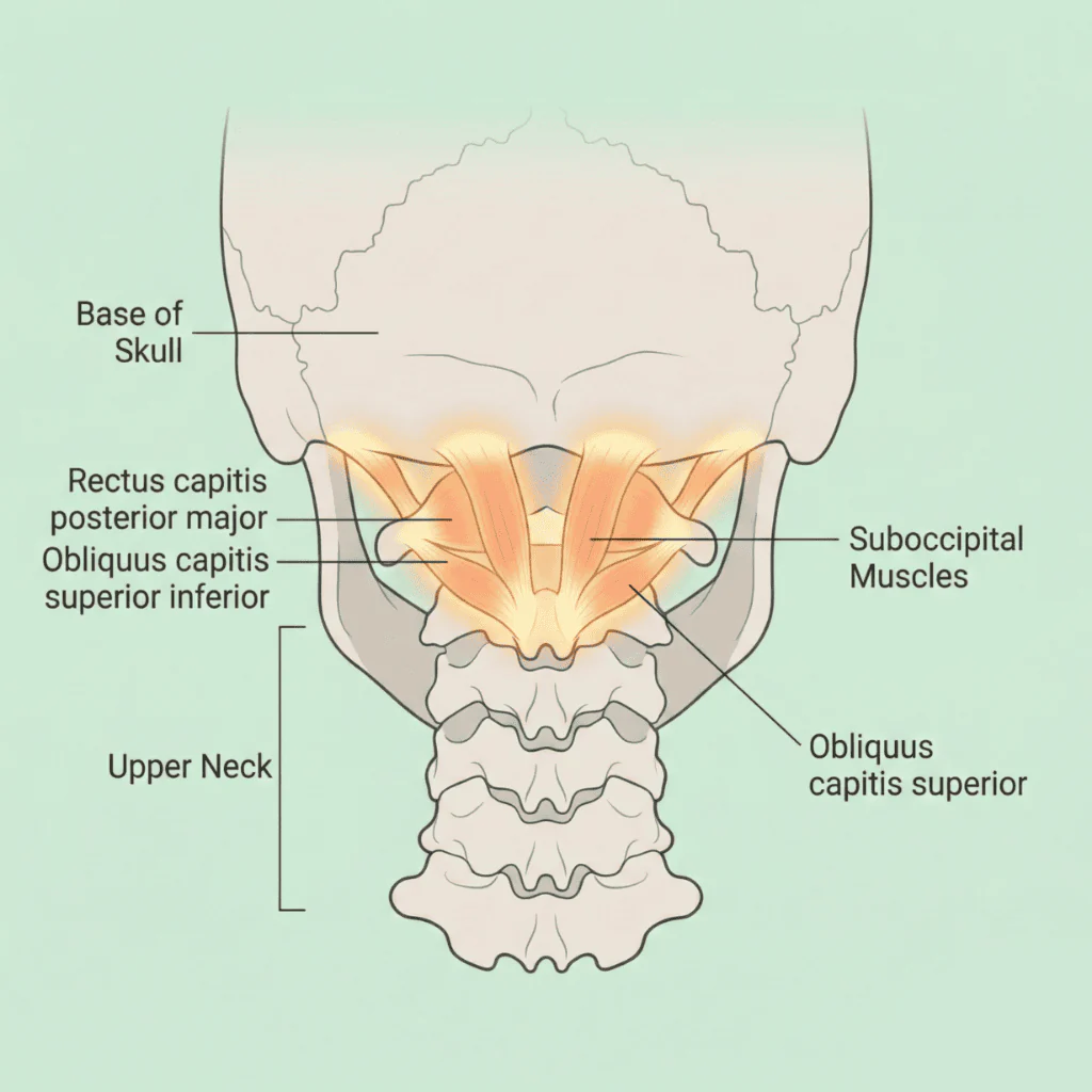 How suboccipital tension can overstimulate the vagus nerve